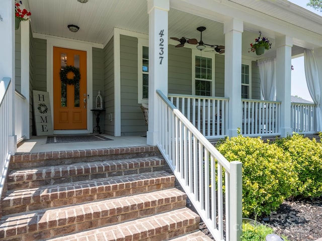 4237 Island Fox Ln, Denver, NC 28037 - view of exterior entry featuring covered porch
