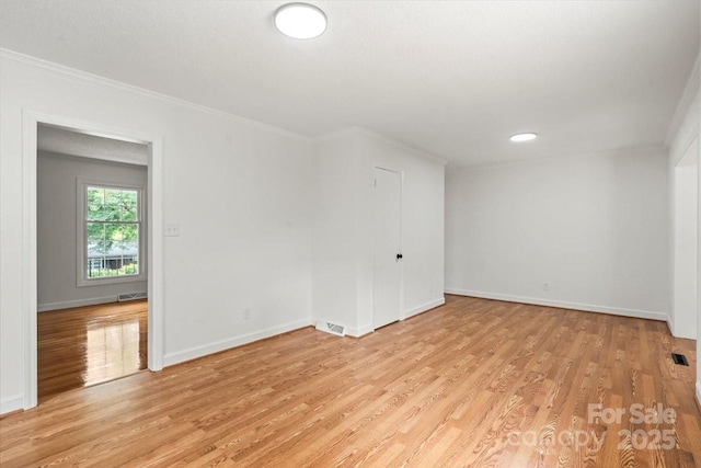 1512 Anthony Dr, Gastonia, NC 28052 - unfurnished room with light wood finished floors and crown molding