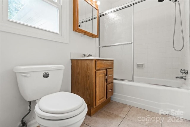 1512 Anthony Dr, Gastonia, NC 28052 - full bath with vanity, tile patterned flooring, and enclosed tub / shower combo