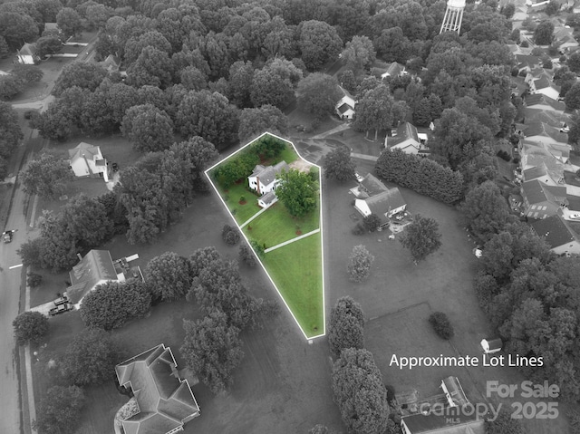 13403 Kensal Green Dr, Charlotte, NC 28278 - aerial view of property's location featuring property boundaries highlighted