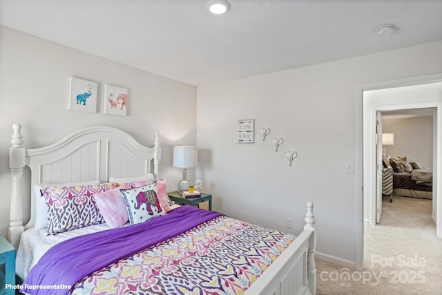 3908 Coleman Dr, Charlotte, NC 28215 - bedroom with light carpet