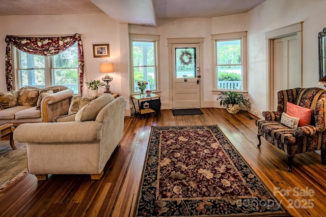 4584 NC Highway 194 S, Banner Elk, NC 28604 - living room with hardwood / wood-style floors and plenty of natural light