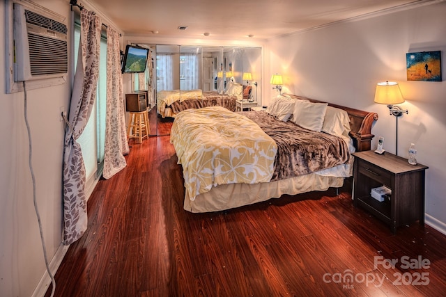 4584 NC Highway 194 S, Banner Elk, NC 28604 - bedroom featuring ornamental molding and wood finished floors