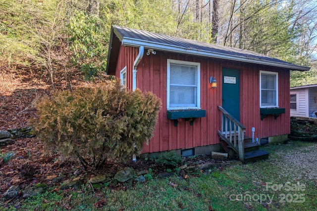4584 NC Highway 194 S, Banner Elk, NC 28604 - view of outbuilding with entry steps