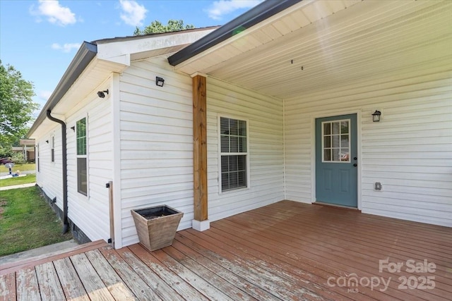 321 E Taylor St, Landis, NC 28088 - view of deck