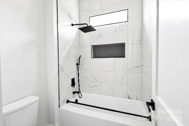 115 Augusta Ln, Shelby, NC 28150 - full bathroom with bathing tub / shower combination and toilet