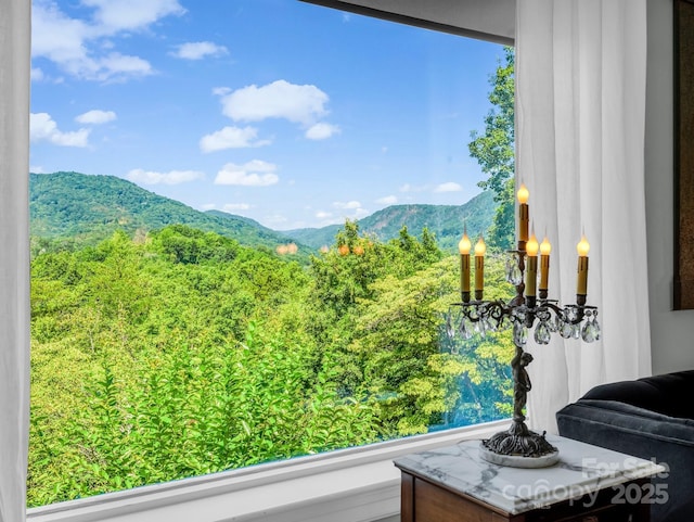 287 Pacolet Ridge Ln, Tryon, NC 28782 - view of mountain background
