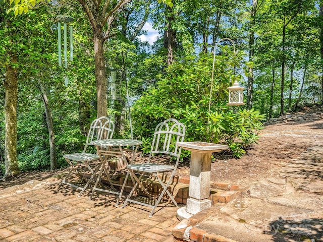 287 Pacolet Ridge Ln, Tryon, NC 28782 - view of patio