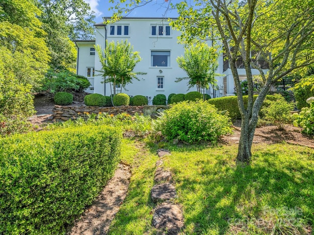 287 Pacolet Ridge Ln, Tryon, NC 28782 - view of yard