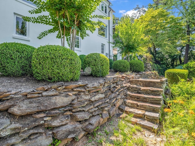 287 Pacolet Ridge Ln, Tryon, NC 28782 - view of yard