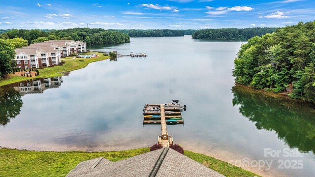 860 Jetton St Unit 59, Davidson, NC 28036 - bird's eye view of a nearby body of water