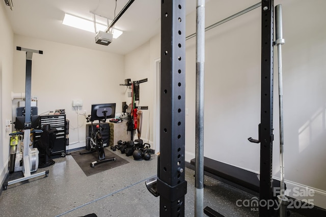 15103 Cimarron Hills Ln, Charlotte, NC 28278 - view of exercise area