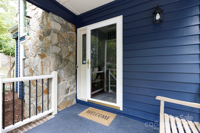 27092 Village Dr, Tega Cay, SC 29708 - entrance to property featuring stone siding
