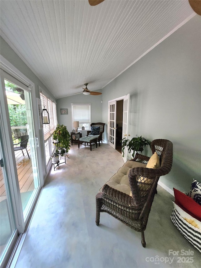 27092 Village Dr, Tega Cay, SC 29708 - sunroom featuring french doors