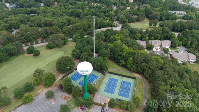 27092 Village Dr, Tega Cay, SC 29708 - aerial view of property and surrounding area featuring a golf club
