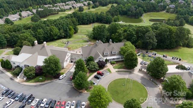27092 Village Dr, Tega Cay, SC 29708 - aerial perspective of suburban area with a golf club