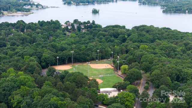 27092 Village Dr, Tega Cay, SC 29708 - drone / aerial view of a nearby body of water and a forest