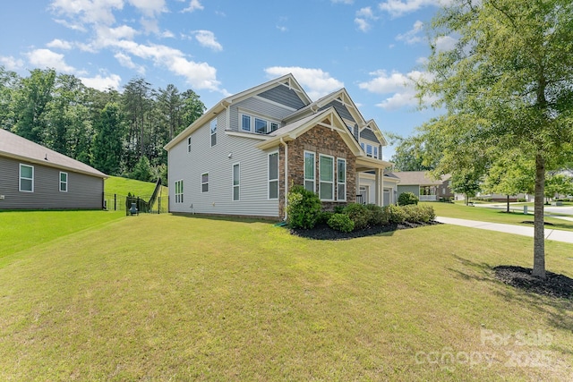 2606 Cheverny Pl, Concord, NC 28027 - view of property exterior featuring stone siding