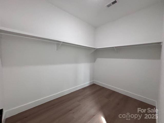 953 Mike Cir, Spartanburg, SC 29303 - walk in closet featuring dark wood-style flooring