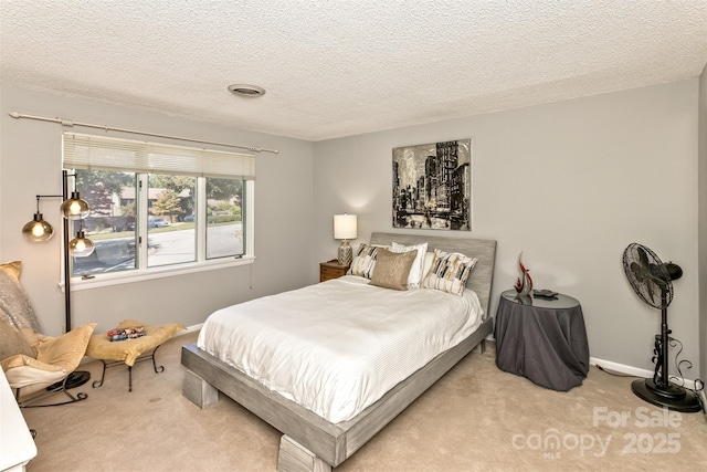 503 Crowfields Ln, Asheville, NC 28803 - carpeted bedroom with a textured ceiling