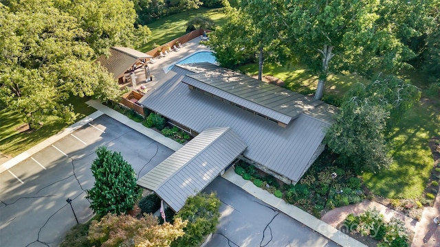 503 Crowfields Ln, Asheville, NC 28803 - aerial view of property and surrounding area