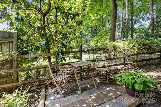 8700 Fox Tail Ln, Huntersville, NC 28078 - view of patio with outdoor dining area