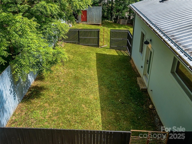 59 Alexander Rd, Weaverville, NC 28787 - view of fenced backyard