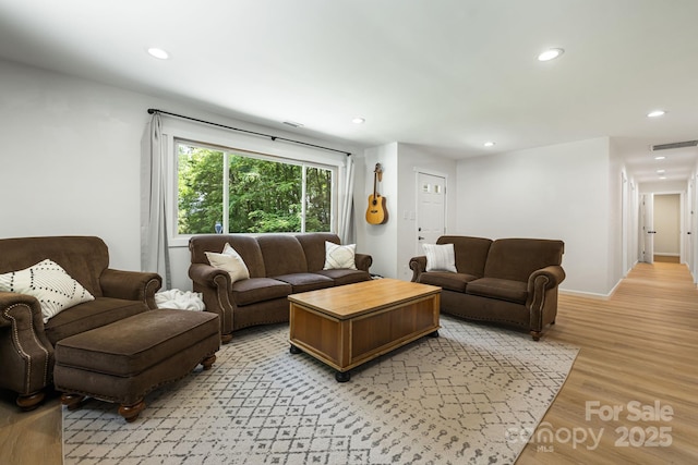 487 Duncan Creek Rd, Fletcher, NC 28732 - living area with recessed lighting and light wood-style floors