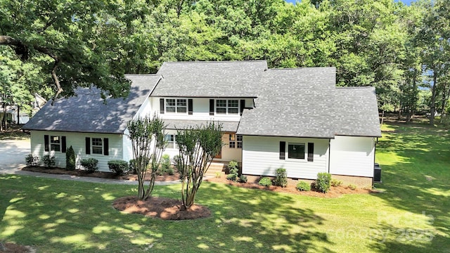 316 Wade Hampton Dr, Matthews, NC 28104 - view of front of property with a front lawn, crawl space, and roof with shingles