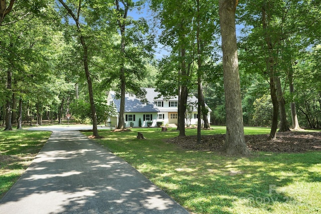 316 Wade Hampton Dr, Matthews, NC 28104 - view of front of property with a front lawn