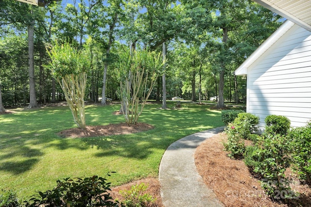 316 Wade Hampton Dr, Matthews, NC 28104 - view of grassy yard featuring view of scattered trees