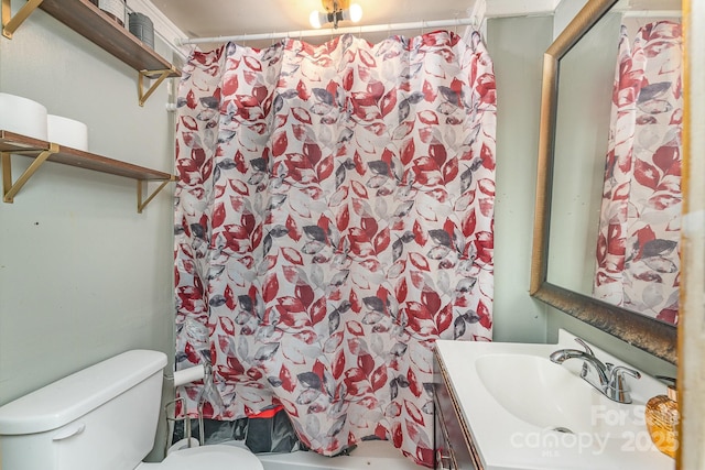 300 S Hudson Ave, Spencer, NC 28159 - full bath featuring toilet and vanity
