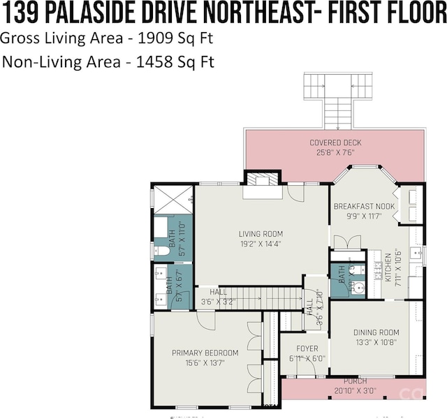 139 Palaside Dr NE, Concord, NC 28025 - view of room layout