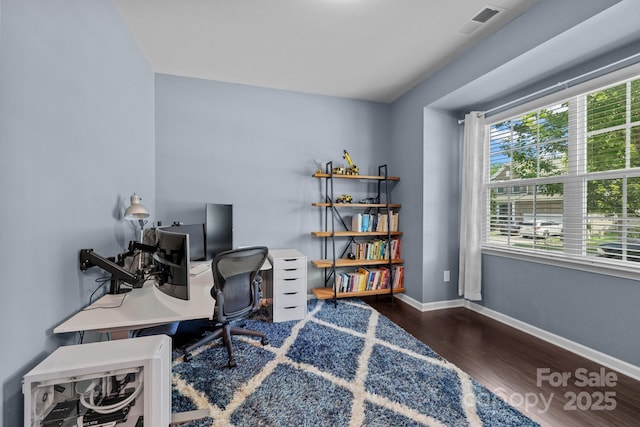 1569 Shannon Falls Dr, Fort Mill, SC 29715 - office with wood finished floors and baseboards
