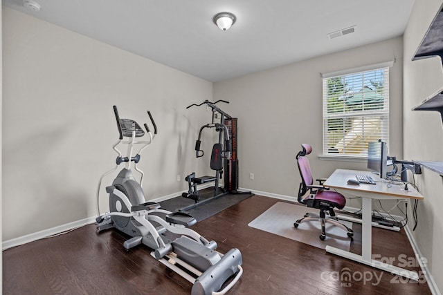 1569 Shannon Falls Dr, Fort Mill, SC 29715 - exercise area featuring wood finished floors