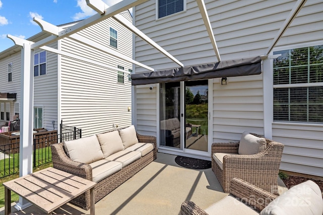 1569 Shannon Falls Dr, Fort Mill, SC 29715 - view of patio with outdoor lounge area