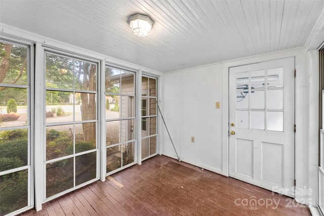 805 S Main St, Mount Holly, NC 28120 - view of unfurnished sunroom