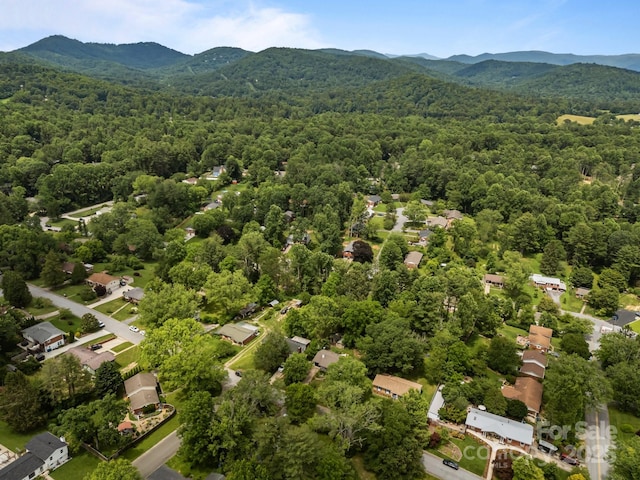 20 Summit Dr, Arden, NC 28704 - aerial view of a heavily wooded area and mountains