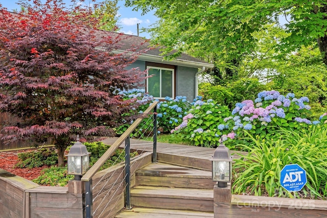 419 E Blue Ridge Rd, East Flat Rock, NC 28726 - view of staircase