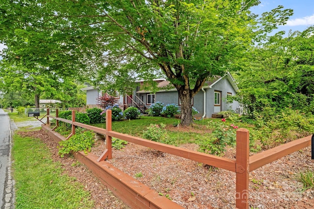 419 E Blue Ridge Rd, East Flat Rock, NC 28726 - view of front of home featuring stucco siding