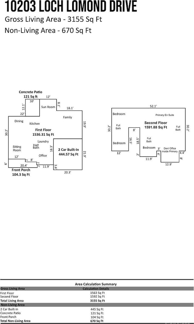 10203 Loch Lomond Dr, Charlotte, NC 28278 - view of room layout