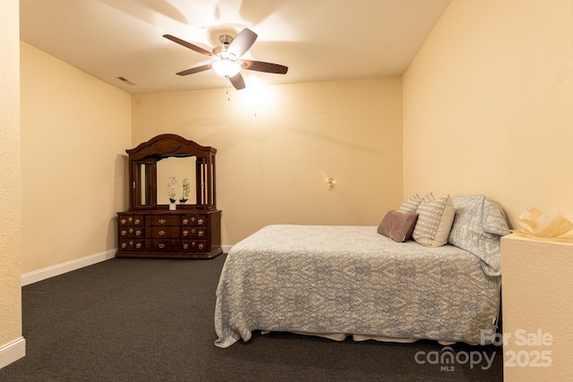 6 Grouse Ter, Fairview, NC 28730 - bedroom with carpet and ceiling fan