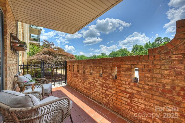 4736 Hedgemore Dr Unit K, Charlotte, NC 28209 - view of balcony