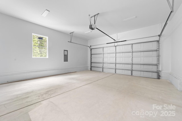 1471 Marshbrooke Ln, Catawba, NC 28609 - garage with a garage door opener and electric panel