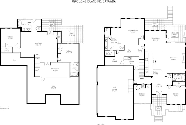 8283 Long Island Rd, Catawba, NC 28609 - view of property floor plan