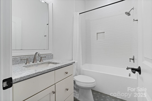 8283 Long Island Rd, Catawba, NC 28609 - bathroom with vanity and shower / bath combination with curtain