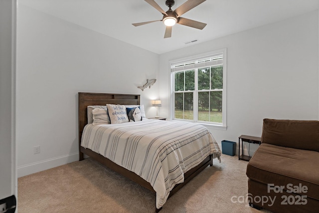 8283 Long Island Rd, Catawba, NC 28609 - bedroom with carpet and ceiling fan