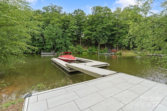 8283 Long Island Rd, Catawba, NC 28609 - dock featuring a water view and a view of trees