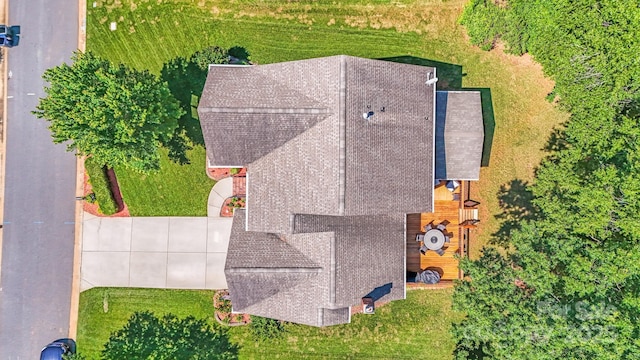 15811 Burlingame Dr, Huntersville, NC 28078 - view from above of property
