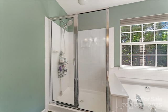 4000 Garfield Ct, Waxhaw, NC 28173 - full bath with a stall shower and a bath